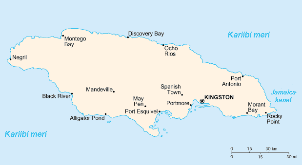 ciudades de jamaica