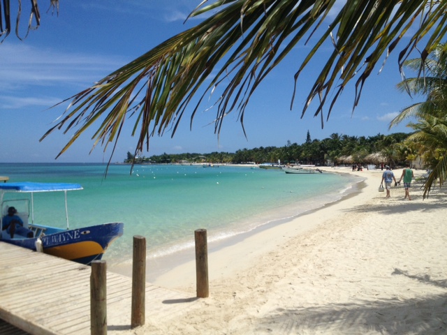 west bay beach honduras