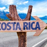 Costa Rica wooden sign