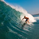 Surfing in Barbados