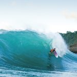 Surfing in Aruba