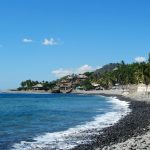 El Tunco beach in El Salvador